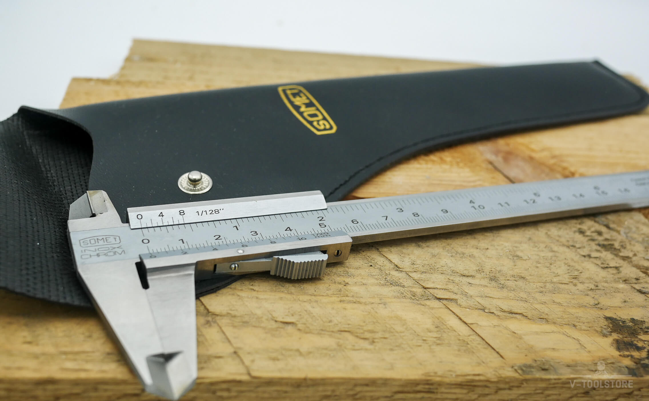 CALIBRADOR MECANICO 6"-150 MM X 0.05 INOX CHROM SOMET - Imagen 5