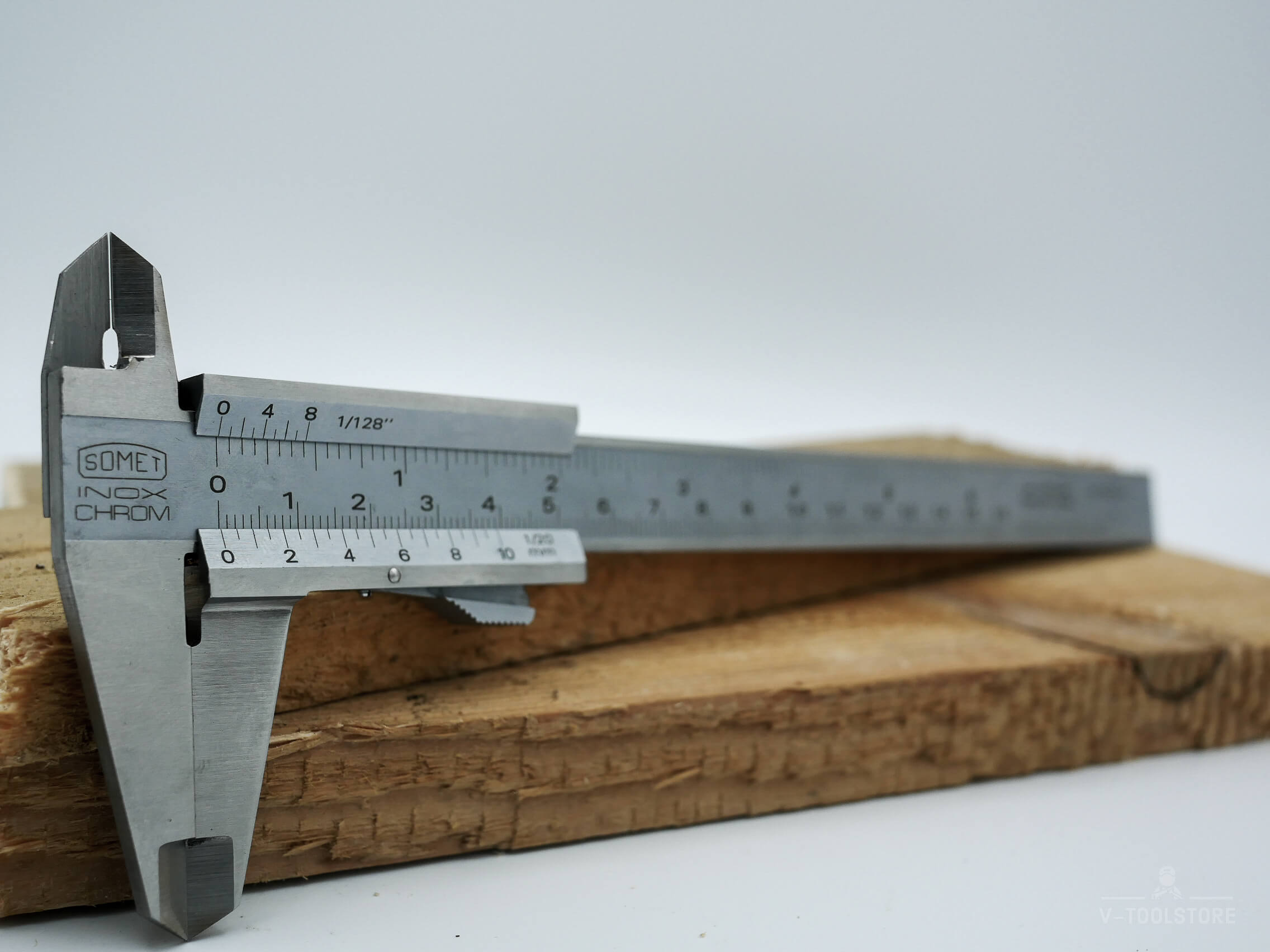 CALIBRADOR MECANICO 6"-150 MM X 0.05 INOX CHROM SOMET - Imagen 7