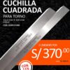 PACK X2 CUCHILLA CUADRADA 12X160MM HSS-E CO11% K520 DORMER